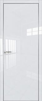 Межкомнатная дверь глянцевая 1LK белый люкс