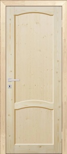 Межкомнатная дверь из массива Хвой-1 ПГ  без отделки