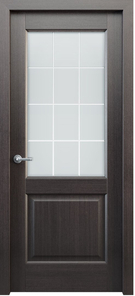 Межкомнатная дверь шпонированная Классик 102 ПО венге
