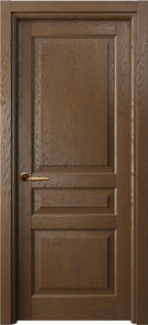 Межкомнатная дверь шпонированная Классик 103 ПГ темный орех