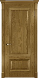 Межкомнатная шпонированная дверь Версаль 1 ПГ Дуб мед