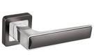 Дверная ручка Denver XM графит/хром