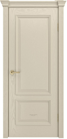 Межкомнатная дверь шпонированная Фрейм-07 ПГ крем