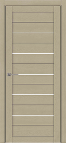 Межкомнатная дверь с экошпоном Light 2127 Кремовый Soft Touch