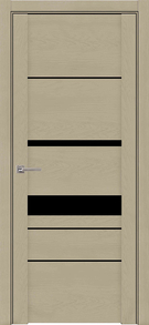 Межкомнатная дверь с экошпоном UniLine 30023 Кремовый Soft touch