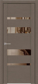 Межкомнатная дверь с экошпоном UniLine 30013 Тортора Soft touch