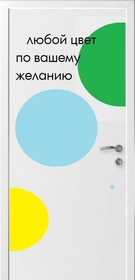 Межкомнатная дверь окрашенная финская D-Craft-100 RAL