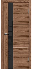  Межкомнатная дверь с эко шпоном Лестер 2 Американский орех