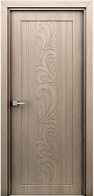 Дверь с ПВХ-пленкой Весна ПГ миндаль