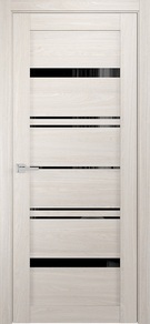 Дверь с ПВХ-пленкой Квадро 07 ясень арктический