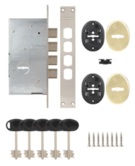 Замок врезной Mottura (Моттура) сувальдный 72.110 (толщина 25 мм), без накл.
