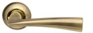 Дверная ручка  Columba LD80-1AB/GP-7 бронза/золото