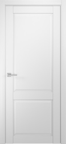 Дверь с ПВХ-пленкой Классик 02 белый шелк