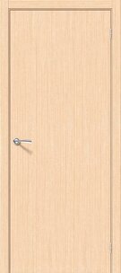 Межкомнатная дверь шпонированная Соло-0.V Беленый дуб