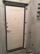 Входная дверь брайтон ФЛ-243-М Белая Матовая