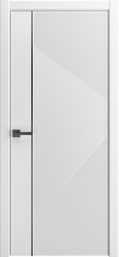 Межкомнатная дверь окрашенная Фортуна ПГ белая