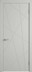 Межкомнатная дверь окрашенная Flitta ПГ Cotton