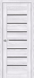 Межкомнатная дверь с эко шпоном Браво-22 BS Riviera Ice