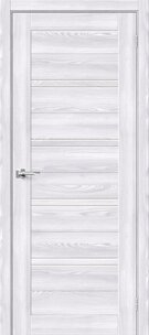  Межкомнатная дверь с эко шпоном Браво-28 Riviera Ice