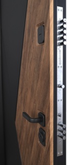  Входная дверь Геометрия 079 Белый софт