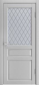 Межкомнатная дверь эмалитовая Gold ПО светло серый