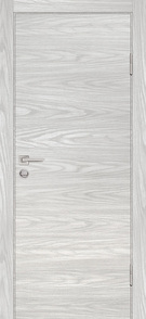 Межкомнатная дверь с эко шпоном P-1 Дуб Скай бежевый