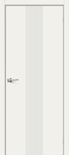Межкомнатная дверь окрашенная Граффити-21 Whitey