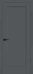 Межкомнатная дверь с эко шпоном PSC-44 Графит