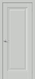 Межкомнатная дверь ПЭТ Прима-0 Grey Silk
