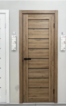 Межкомнатная дверь с эко шпоном Браво-22 BS Original Oak