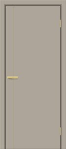 Межкомнатная дверь ПЭТ Браво-0.10 П SG P3 Clay Silk