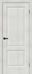Межкомнатная дверь с эко шпоном Неоклассик-32 Bianco Veralinga