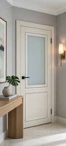 Межкомнатная дверь ПЭТ ПСТ-37 Бежевый матовый