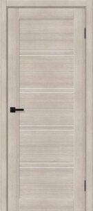 Межкомнатная дверь с эко шпоном Браво-28 Cappuccino Melinga