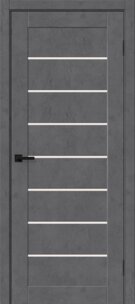 Межкомнатная дверь с эко шпоном Браво-22 Slate Art