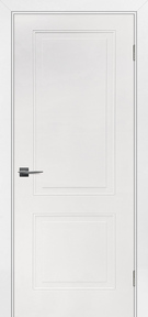   Межкомнатная дверь окрашенная Смальта-Риф 203 Белый