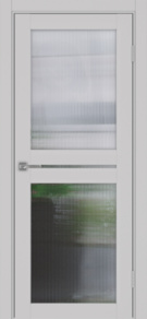  Межкомнатная дверь экошпон Турин_520.222 Пепельный/мору