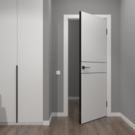  Межкомнатная дверь ПЭТ Браво-0.24 П White Silk