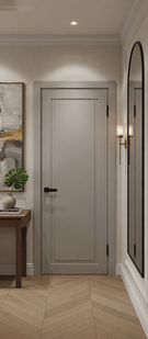  Межкомнатная дверь винил Граффити-10 Grey Pro