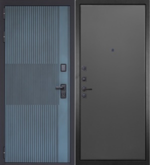 Входная дверь Бриони 077 графит нубук