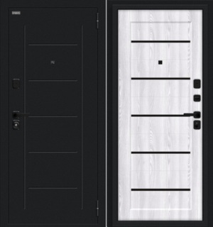 Входная дверь Борн/SBlack Riviera Ice
