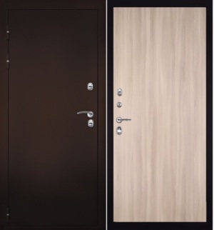 Входная дверь Термо Гранит светлая