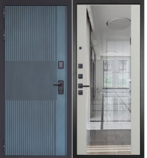 Входная дверь Бриони 069 макси зеркало силк маус