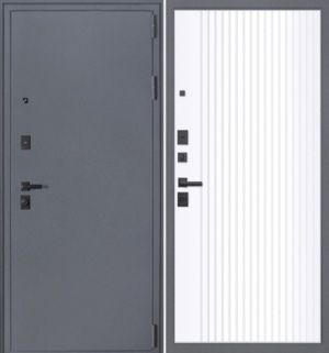 Входная дверь Беркут матовый белый