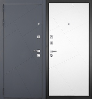 Входная дверь Ультра C3 029 Белая 