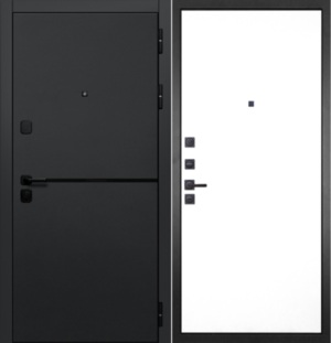  Входная дверь Горизонт 003 Белый