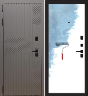  Входная дверь Нанорельеф 049 Под окраску