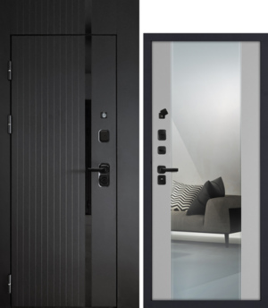 Входная дверь Сити-1PR -71 Z Агат/фальш-фрамуга