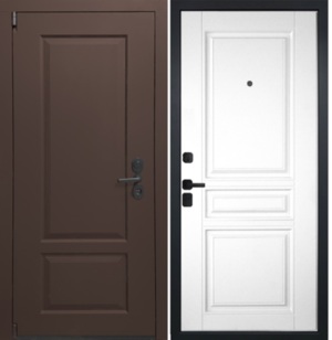  Входная дверь Гранит М3 018 Белый 