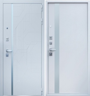  Входная дверь Эверест белый